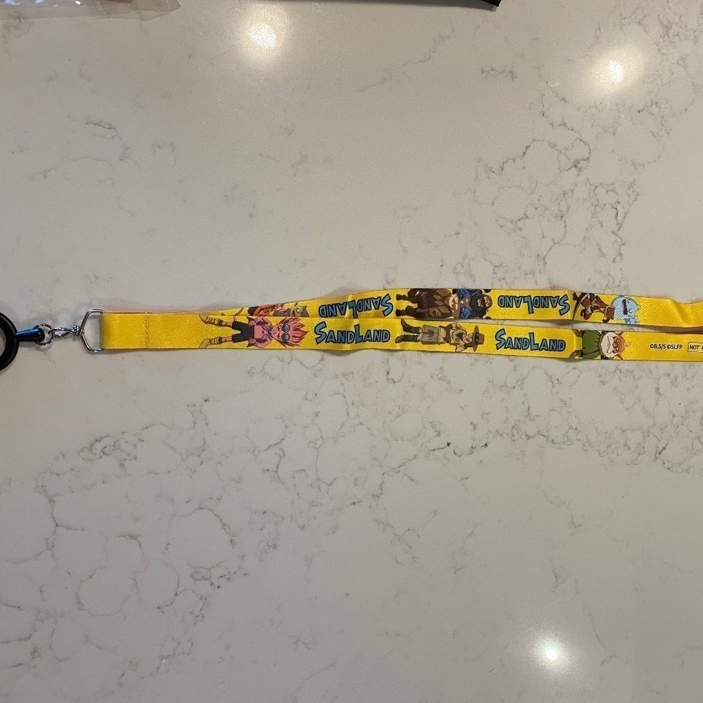 2023 San Diego Comic Con SandLand Lanyard - BRAND NEW no tags